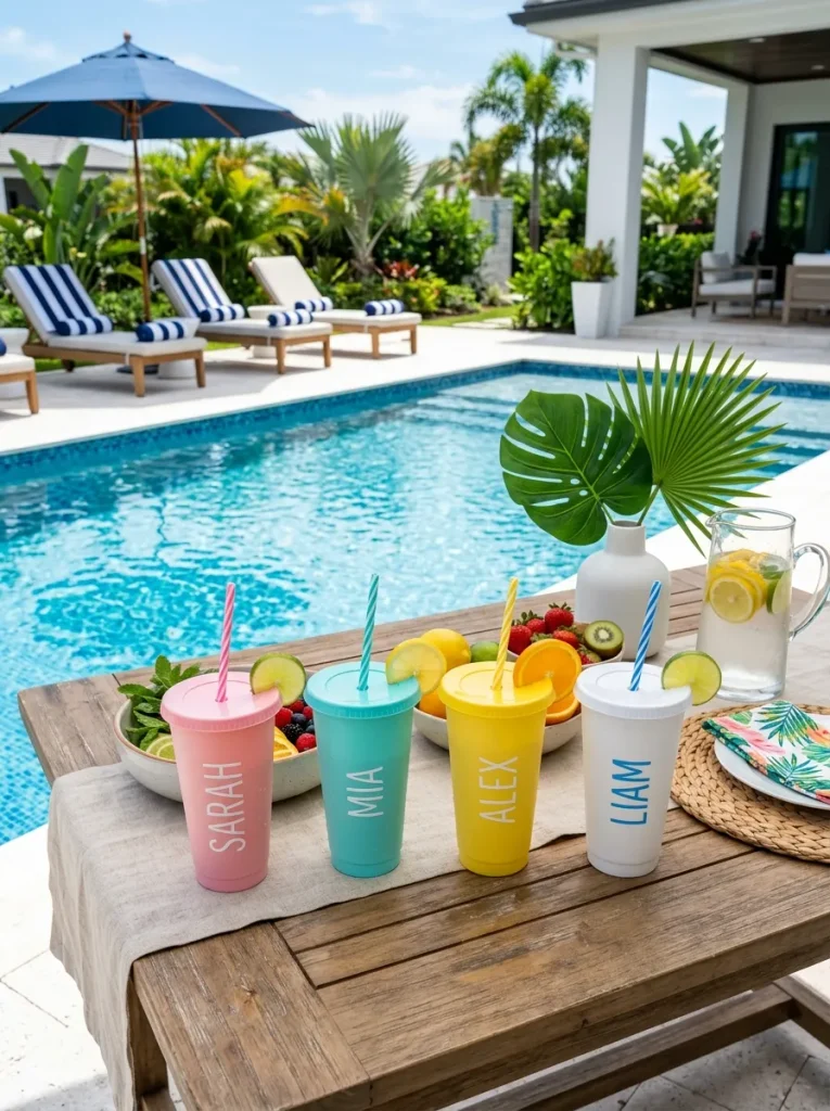 Personalized Party Cups