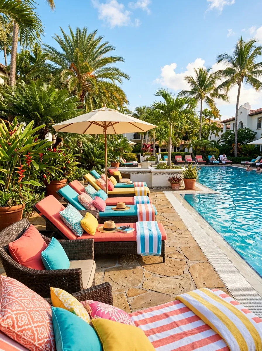 Colorful Outdoor Cushions