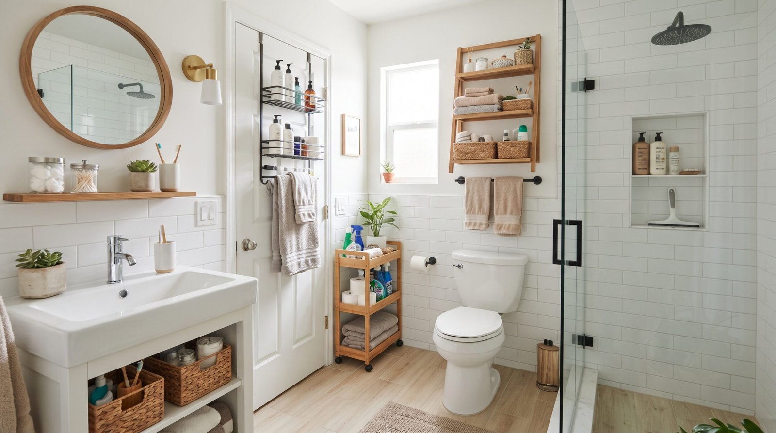 Small Bathroom Organization Ideas