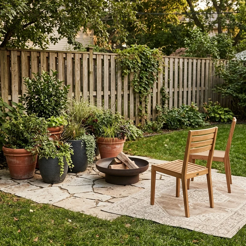29 DIY Small Backyard Fire Pit Ideas Made So Simple 22 Fire Pit With Built In Planter Bench