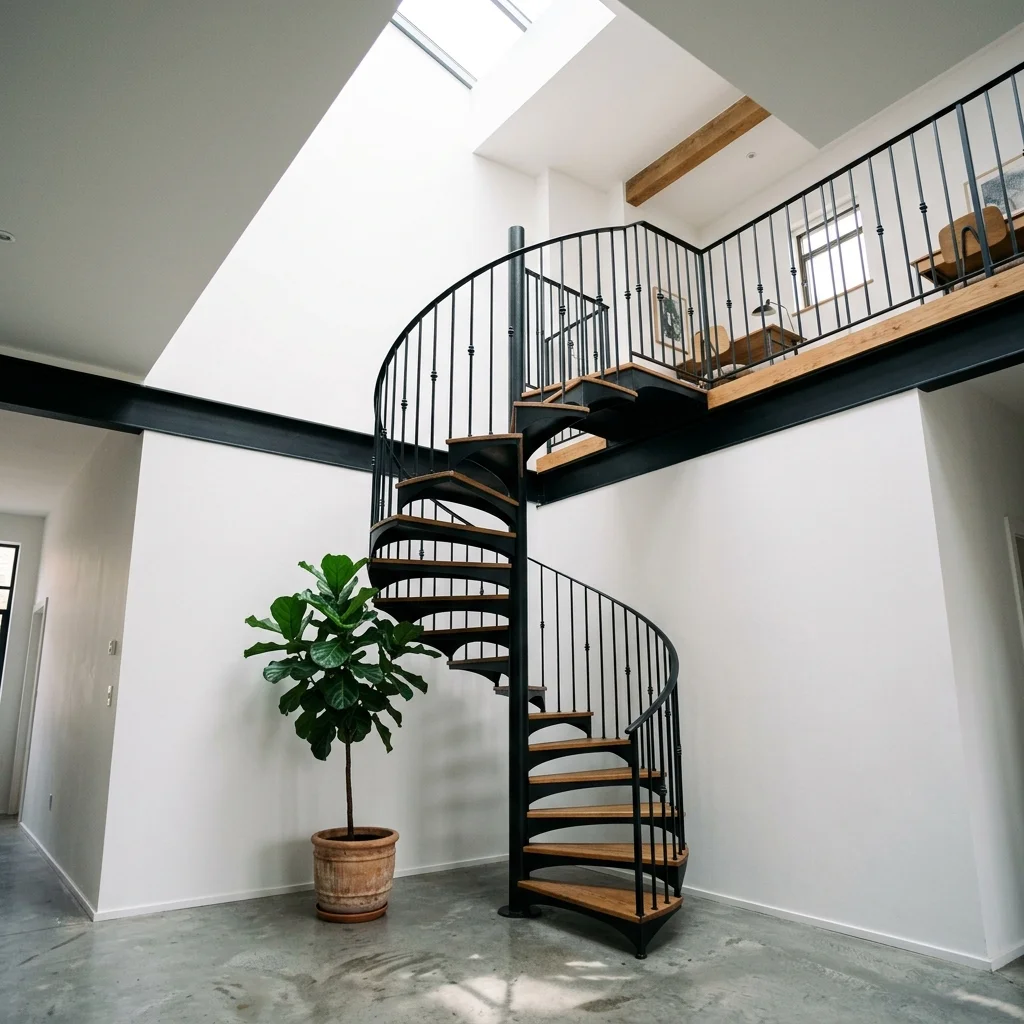 Spiral Staircase Feature
