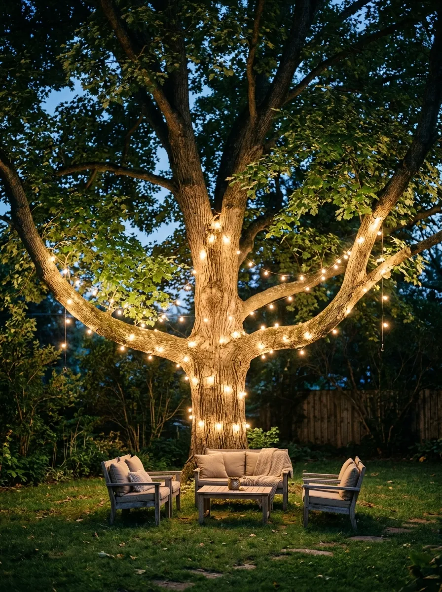Hanging Tree Lights