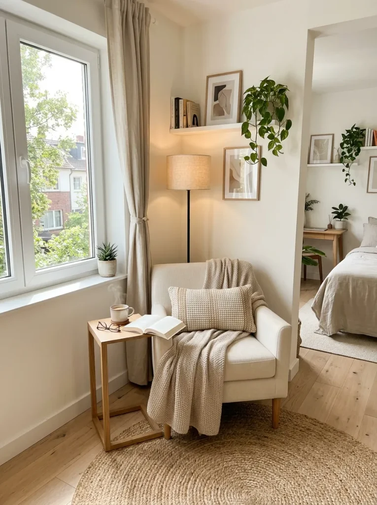 Corner Reading Nook