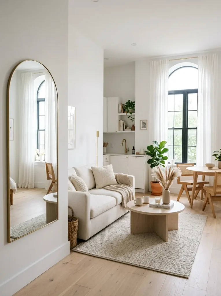 Mirror Near Windows