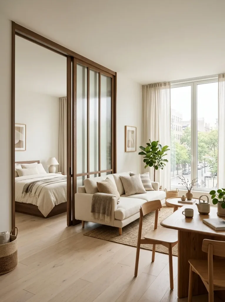 Sliding Door Divider