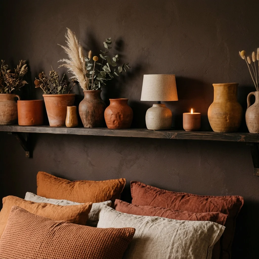 Earthy Terracotta Accents