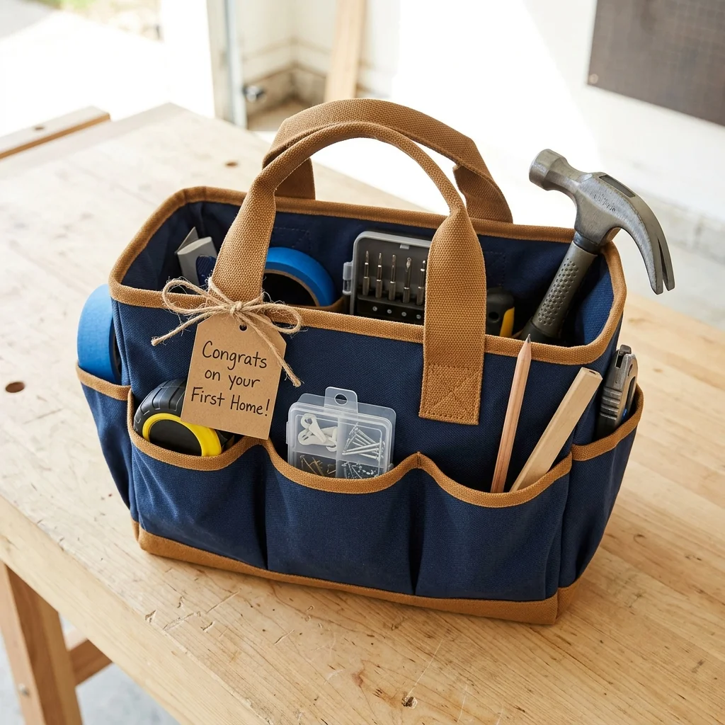 27 Housewarming Gift Basket Ideas You'll Truly Adore 17 First Home Tool Basket