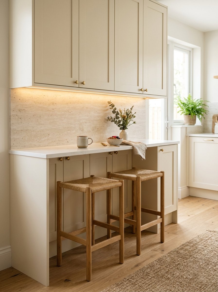 27 Breakfast Bar Ideas for Small Kitchens to Try Now 25 Under-Cabinet Breakfast Bar