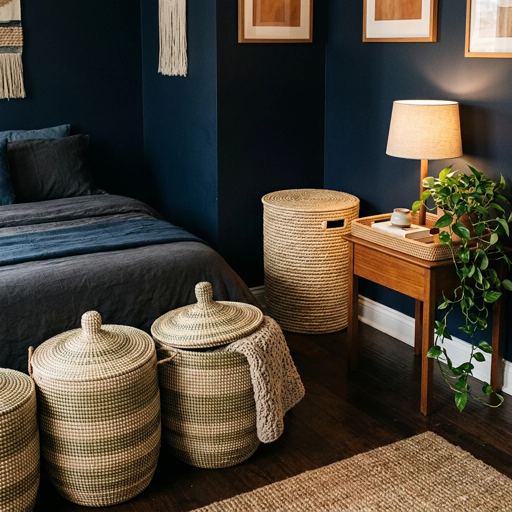 Woven Basket Storage