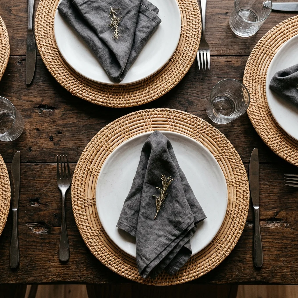 Woven Charger Plates
